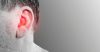 A man suffering hearing loss